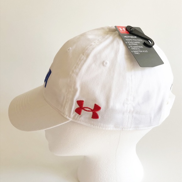 NWT Under Armour USA Americana Patriotic Hat - Picture 2 of 11